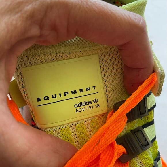 Men's Adidas EQT Support Mid ADV Yellow Sneakers size 8.5 - Picture 13 of 13